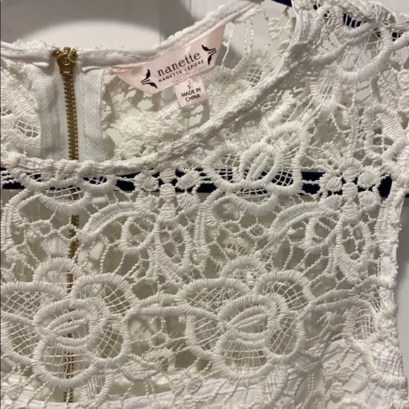 Nanette Lapore Gorgeous Lace Top EUC - Picture 4 of 8